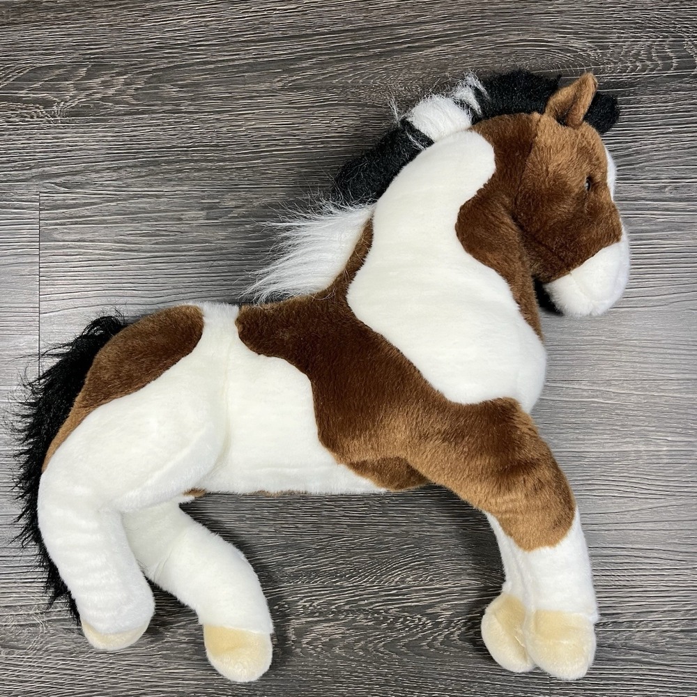 Douglas Cuddle Toy Natches Painted‎ Horse Plush Toy Collector #342 Large 27"